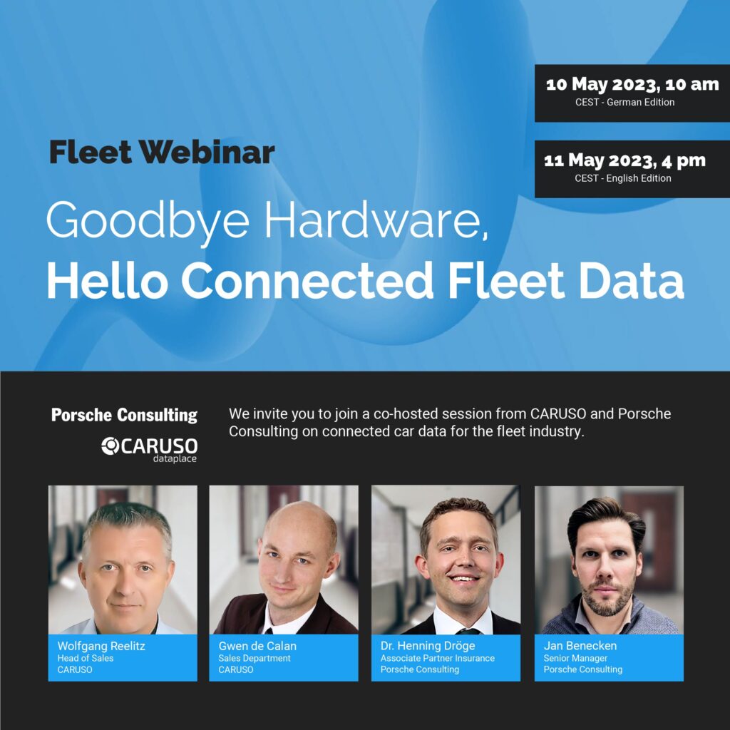 Hello Connected Fleet Data CARUSO