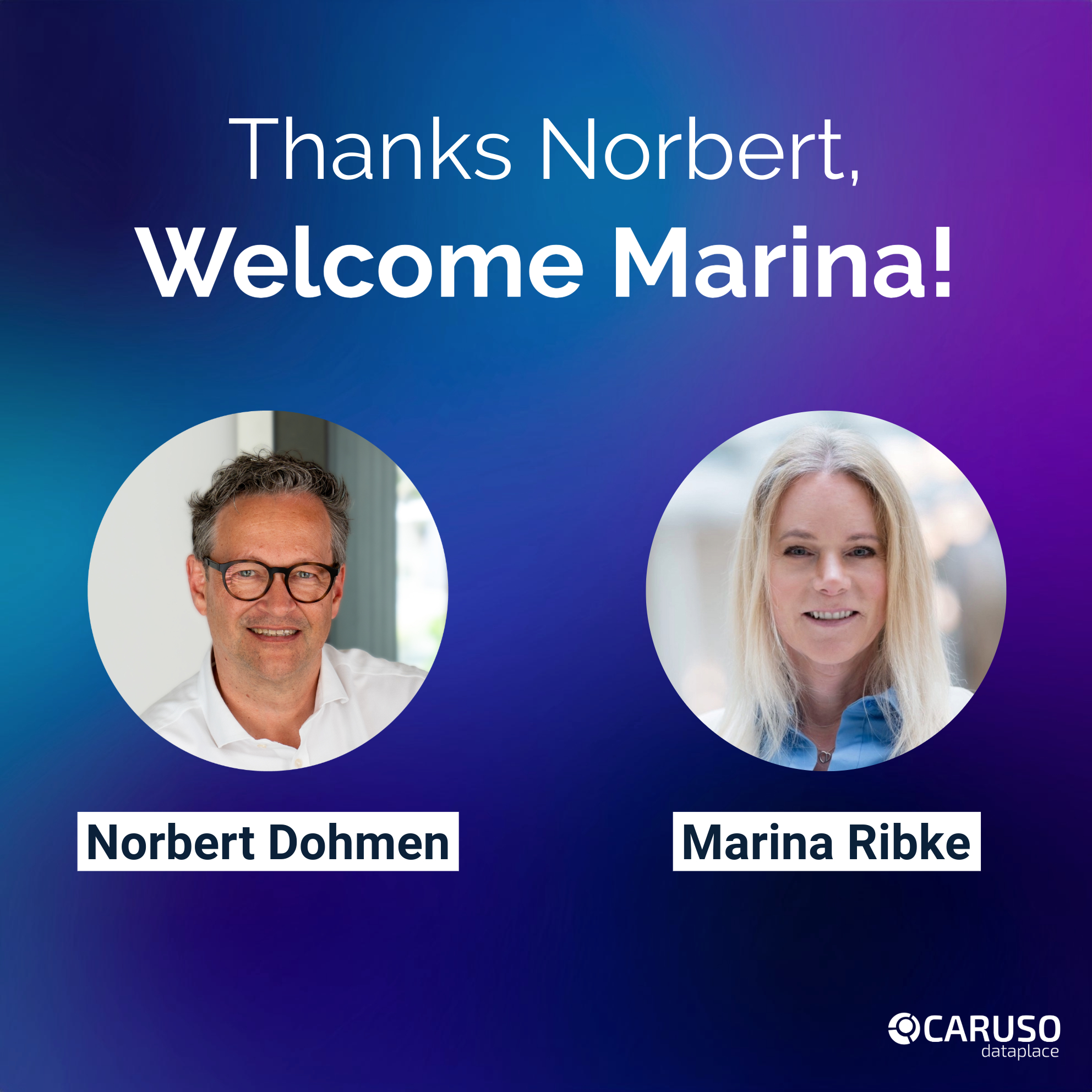 CARUSO Announces Leadership Transition